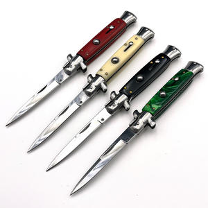 ديي التخييم في الهواء الطلق تسلق الجبال سيارة حقل الدفاع حادة أجيال حلاقة مقبض الخشب 3cr1 3 البقع - Product Image 1