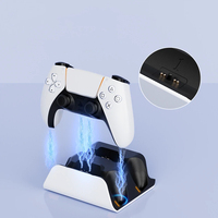 Station de charge d'origine pour manettes PlayStation 5, chargeur rapide pour manettes PS5 DualSense/Pro/Slim