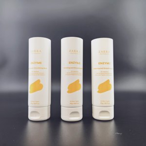 Tube souple vide en plastique de 45 ml et 50 ml, Ø35 mm, à remplir par l'extrémité, pour emballage de masques de soin du visage, tube rond avec bouchon à clapet orientable - Product Image 1