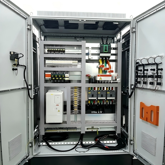 Customized Complete 15kw Vfd Automation Electrical Control Cabinet 380v Control Panel Board Factory Circulating Water Pumps