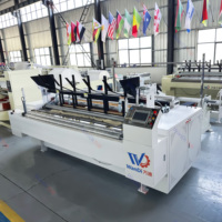WKD2200 Línea de Producción de Máquinas para Fabricar Rollos de Papel Higiénico Totalmente Automática