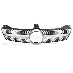 กระจังหน้าโครเมียม/สีดำ W219 แบบเพชร สำหรับรถยนต์เมอร์เซเดสเบนซ์ W219 CLS500 CLS600 CLS ปี 2005 2006 2007 2008 - Product Image 3