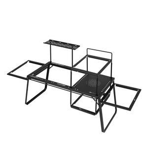 Mesa de Camping Plegable Multifuncional Ligera para Exteriores, con Tablero Desmontable, Juego de Mesa y Sillas para Patio - Product Image 6