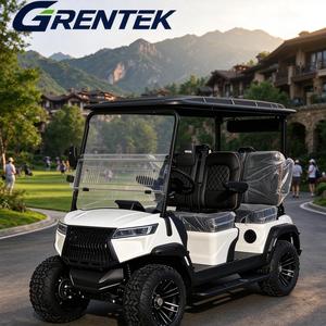 Carrito de Golf Eléctrico Personalizable de 4 Plazas con Batería de Litio, Todoterreno, con Suspensión Independiente y Neumáticos de 12-14 Pulgadas - Product Image 1