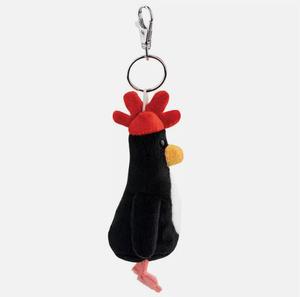 Porte-clés personnalisés plumes d'oiseaux d'<span class=keywords><strong>ours</strong></span> en peluche douce ornement en peluche McGraw personnalisé technique brodée remplie de coton PP - Product Image 5
