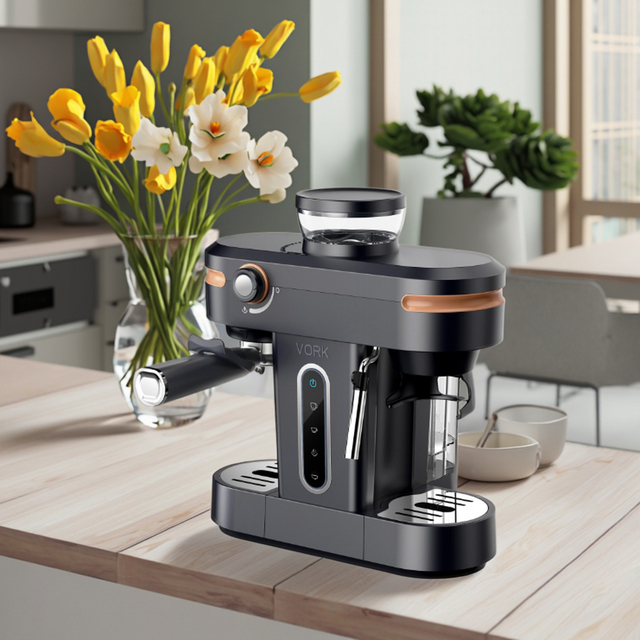 Original New Italian Semi-Automatic Espresso Coffee Maker Commercial Office Home Cafe Espresso Coffee Machine
