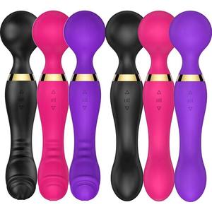 Vibromasseur double tête en silicone souple, stimulateur clitoridien, produits pour adultes, jouets sexuels pour femme - Product Image 1