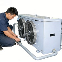 Refroidisseur d'air évaporatif industriel, taille personnalisée, souffleur d'air froid en acier inoxydable