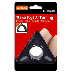 Inserto de Torneado Ttake Tcgt Al de 60 Grados Positivo para Mecanizado de Metales - Product Image 2