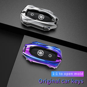 สำหรับ YAMAHA XMax 125 250 309 300 400 Tricity 2020 2021 2022 NMAX 125 <span class=keywords><strong>Tmax</strong></span> Tech Max ปลอกกุญแจรีโมท  ซองใส่กุญแจ พวงกุญแจ - Product Image 3