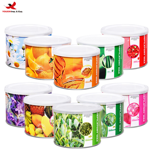 Cire dépilatoire naturelle 400g et cire au sucre hydrosoluble, cire douce en boîte métallique GZ RTS, commande en gros mixte - Product Image 1