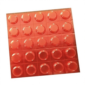 Plateau alvéolé thermoformé sous vide en PVC avec poignée ergonomique, emballage écologique pour comprimés et capsules - Product Image 4