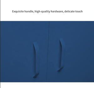 Usine Deract Sales Armoire en métal Mobilier tendance Armoire casier en acier à 2 portes personnalisée pour le salon Salle d'emballage - Product Image 4