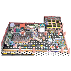 Parco giochi commerciale al coperto a tema caramella personalizzato per bambini, piscina con palline in plastica morbida e <span class=keywords><strong>Area</strong></span> per bambini - Product Image 4