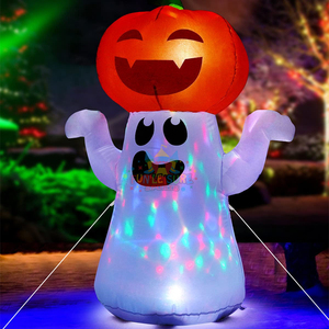 Halloween Yard Lawn Blow up Trick or Treat Modelo 6.5ft Inflable Jack Skellington y Oogie Boogie - Product Image 3