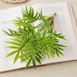 CallaFloral Artificial Monstera Leaves 32cm Potted Plant Wedding Decor Instagram Style Greenery - Product Image 1
