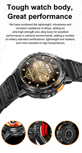 Amoled <span class=keywords><strong>K65</strong></span> Smartwatch Pantalla táctil Sport Rugged Combo 2024 Reloj inteligente - Product Image 4