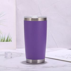 Vaso Térmico de Acero Inoxidable de 30 oz, Color Sólido, para Viajes Diarios en la Ciudad, para Bebidas Heladas en el Automóvil - Product Image 2