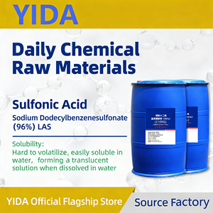 Acide Sulfonique LABSA Haute Pureté 96% CAS 9004-82-4 Matière Première Détergente Marque YIDA Origine Pékin Échantillons Gratuits - Product Image 1
