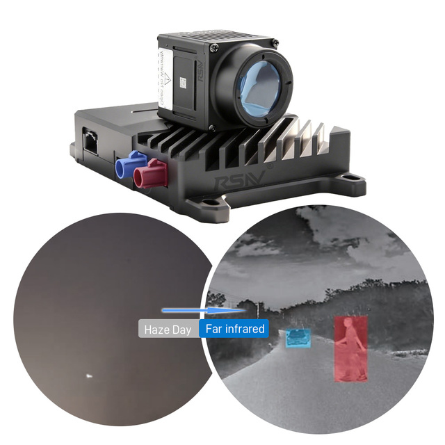 RSNV Waterproof Dustproof Night Vision High Resolution Vehicle Infrared Thermal Imaging Thermal Car Camera