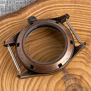 ตัวเรือนทองแดงชุบด้วยไฟฟ้า36มม./39มม. ตัวเรือนทองแดง<span class=keywords><strong>โบราณ</strong></span>เคส<span class=keywords><strong>นาฬิกา</strong></span>บรอนซ์เคลือบนักบิน316L 10atm ชิ้นส่วน<span class=keywords><strong>นาฬิกา</strong></span>สแตนเลส - Product Image 6