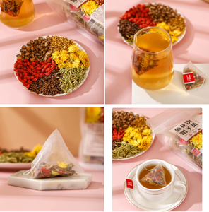 Detox Santé Saveur Sachet de Thé Formule de Thé de Foie avec Chrysanthème Cassia Graine Wolfberry Chèvrefeuille - Product Image 5