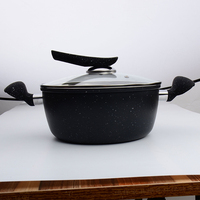 Ensemble d'ustensiles de cuisine, casseroles et poêles à sauce antiadhésives en aluminium, résistant à la chaleur, nouveaux produits 2020