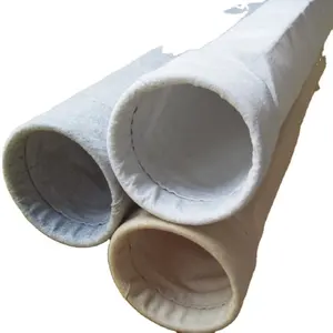 High Quality Fiberglass with PTFE membrane Dust Collector Filter Bag Suppliers for Cement Plant