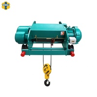 Malzeme Taşıma Kaldırma Ekipmanları Elektrikli Çelik Halatlı Vinç Arabası Ağır Hizmet Tipi Uzaktan Kumandalı Demir 3 MT 1.1kW Perakende Oteller
