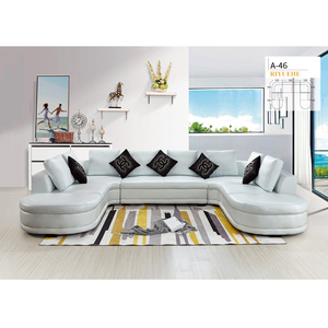 Famiglia moderna Forma di L Ufficio Divano del Salotto Divani Confortevole mobili divano del soggiorno - Product Image 6