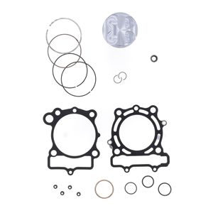 Top <b>End</b> Piston Kit: Forged 4-Stroke Piston diameter 76,96 mm + Top <b>End</b> Gasket Kit - Product Image 2