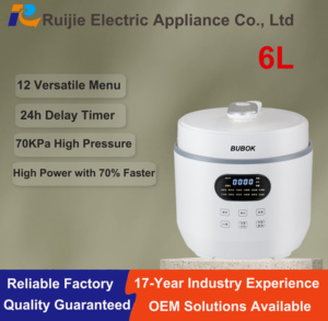 <span class=keywords><strong>Olla</strong></span> a Presión Eléctrica Multifuncional Más Vendida, <span class=keywords><strong>Olla</strong></span> Inteligente Automática, <span class=keywords><strong>Olla</strong></span> Arrocera Inteligente, <span class=keywords><strong>Olla</strong></span> de Esmalte de 6L - Product Image 1