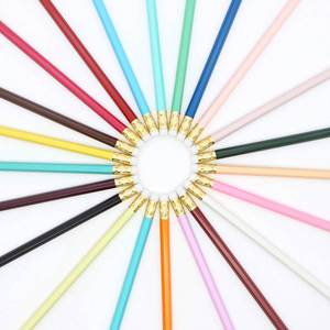 Crayon hexagonal en bois HB de 7,5 pouces personnalisé et économique avec gomme, impression par estampage à chaud, pour usage au bureau et à l'école - Product Image 4