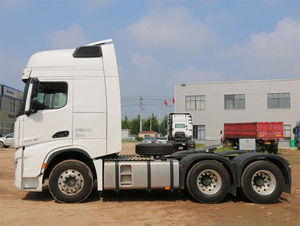 Nouvelle cabine de camion blanc robuste 6x4 avec boîte de vitesses Weichai FAST, vue avant, pour semi-remorque commerciale, cabine conducteur arrière pour transport en flotte - Product Image 2