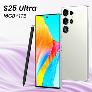 Teléfono s25 Ultra de larga duración con pantalla grande de 7.3 pulgadas, batería de 8000 mAh, Android 15 con lápiz integrado - Product Image 2
