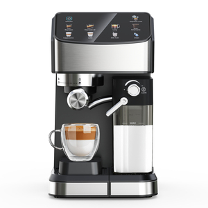 Nouvelle <span class=keywords><strong>Machine</strong></span> <span class=keywords><strong>à</strong></span> <span class=keywords><strong>Café</strong></span> Expresso Cappuccino Latte 20 Bars, Puissante Pompe <span class=keywords><strong>à</strong></span> Pression, <span class=keywords><strong>Machine</strong></span> <span class=keywords><strong>à</strong></span> Expresso Électrique Portable avec Lait - Product Image 2
