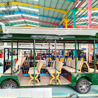Train touristique touristique électrique personnalisé Tram Véhicule Bus Voiture à vendre