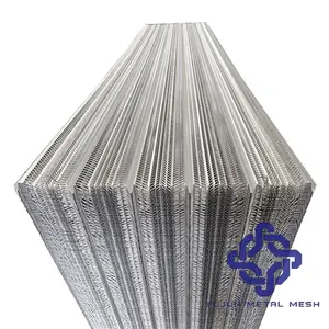 Venda quente de fábrica 3/4" 3/8"' perfil de aço de molde de metal expandido rebarbas plana