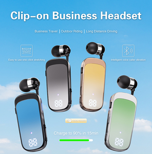 Écouteurs sans fil BT5.4, Nouveauté d'usine, pour le sport et le gaming, intra-auriculaires HIFI avec affichage numérique, <span class=keywords><strong>Casque</strong></span> audio mono - Product Image 3