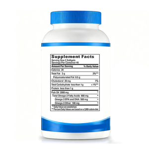 Marque privée Omega 3 Vegan Softgel Dha Epa Vegan <span class=keywords><strong>Algea</strong></span> Fish Oil Soft Capsules - Product Image 6