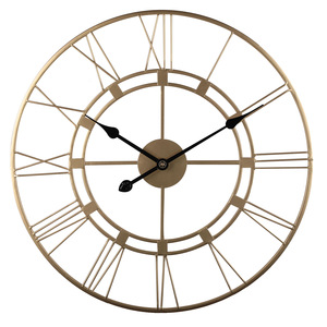 Reloj de Pared Digital de Cuarzo Art Deco, de Hierro y MDF, de Una Sola Cara, para Sala de Estar, Decoración de Hogar de Lujo, Elección Perfecta - Product Image 4