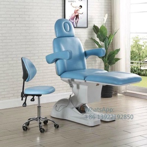 Sedia da letto per il viso di bellezza elettrica in stile di lusso sedia da letto di bellezza in bianco e nero ZY-2035 - Product Image 2