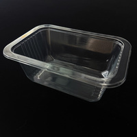 Wegwerp PET PP voedselcontainer blister vacuümvorming fruitverpakking tray op maat gemaakte transparante plastic verpakking tray voor durian