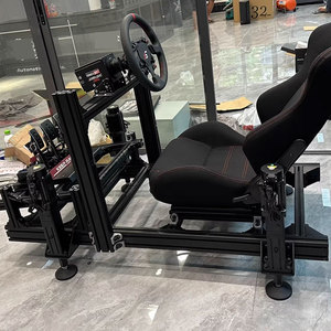 Xe Kinh Nghiệm Chuyển Động Adapter Nâng Cấp Kit Khung Nhôm Sim Racing Chassis Giàn Khoan Mô Phỏng Buồng Lái Với Bàn Phím Khay - Product Image 5