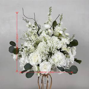 ช่อดอกกุหลาบประดิษฐ์ขนาดใหญ่ DKB สำหรับตกแต่งงานแต่งงาน - Product Image 2