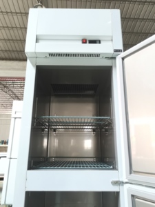 Refrigerador de ar de alta qualidade com economia de energia, frigorífico de grande capacidade de 500L, frigorífico de 2 portas