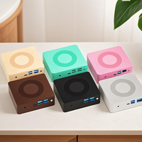 Mini PC 12*12CM Unidad de consumo Core I3 I5 I7 CPU Turbo Boost SSD Controlador duro HD computadora Gaming PC