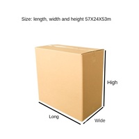 La caja para el ventilador está empaquetada. Suelo vertical F con embalaje exterior. Entregado por