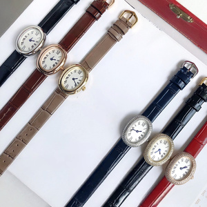 Montre mécanique automatique élégante et tendance, échelle à chiffres romains noirs, options de bracelet multicolores, étanche pour un usage quotidien - Product Image 2