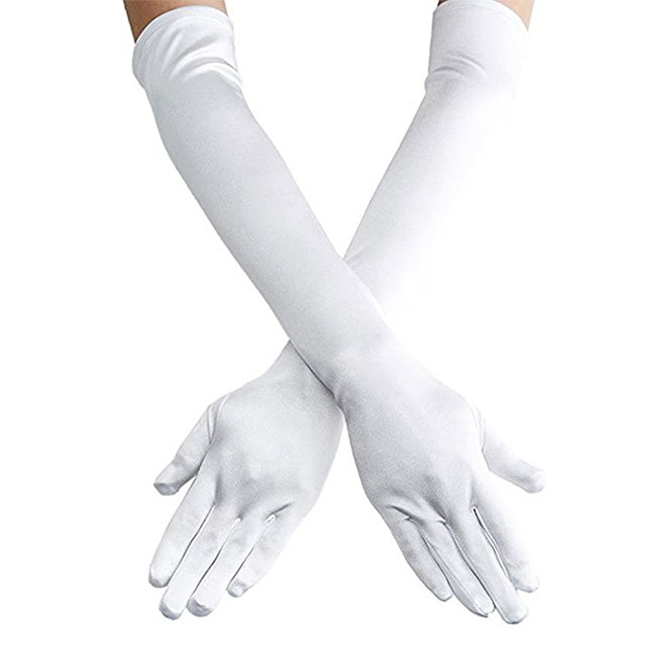 Custom Women 28 Inches White Long
